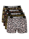 Nedeto Komplet štirih - moške boksarice Nedeto večbarvne