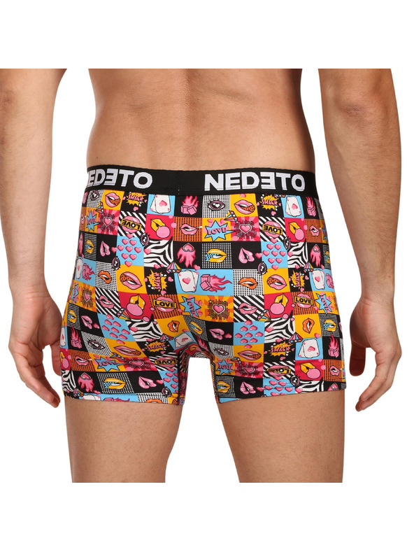 Nedeto Komplet dveh - moške boksarice Nedeto večbarvne