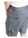 Meatfly Moške kratke hlače Meatfly Syndrom Grey Ripstop