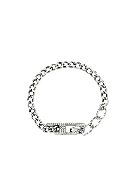 Diesel Unisex jeklena zapestnica Diesel D Logo DX1627040