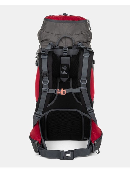 Kilpi Sivo-rdeč unisex športni nahrbtnik Kilpi ECRINS (45+5 l)