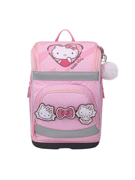 BAAGL  BAAGL SET 3 Zippy Plus Hello Kitty Sweet Leopard: torba, penal, vrečka GRS