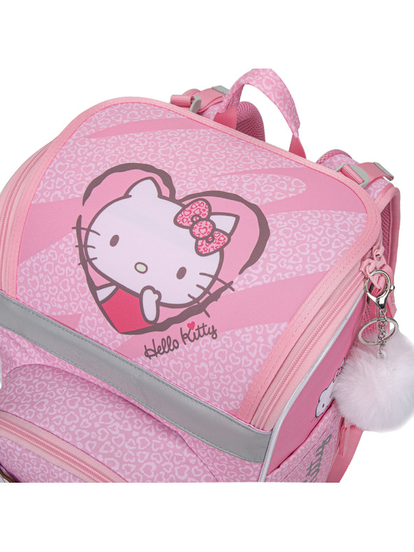 BAAGL  BAAGL SET 3 Zippy Plus Hello Kitty Sweet Leopard: torba, penal, vrečka GRS