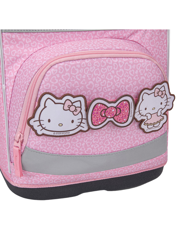 BAAGL  BAAGL SET 3 Zippy Plus Hello Kitty Sweet Leopard: torba, penal, vrečka GRS