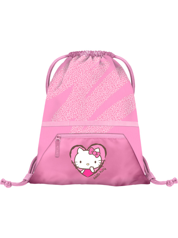 BAAGL  BAAGL SET 5 Zippy Plus Hello Kitty Sweet Leopard: torba, penal, vrečka, predpasnik, denarnica GRS