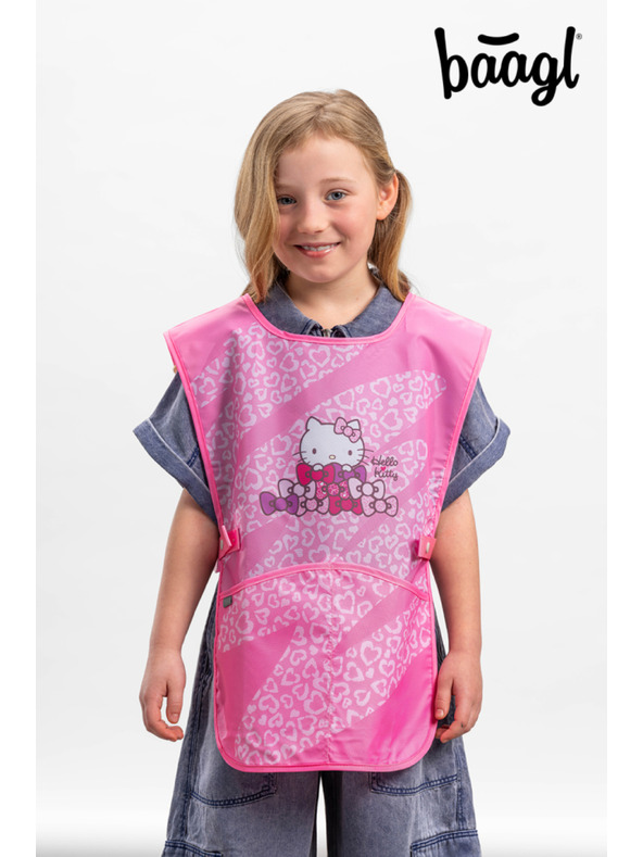 BAAGL  BAAGL SET 5 Zippy Plus Hello Kitty Sweet Leopard: torba, penal, vrečka, predpasnik, denarnica GRS