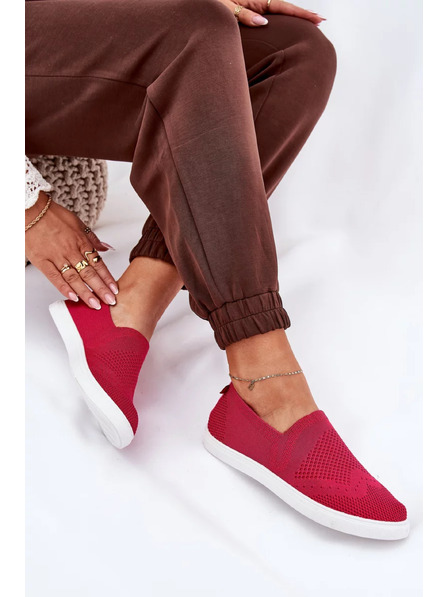 BIG STAR SHOES Ženske slip-on superge Big Star – fuksijeve