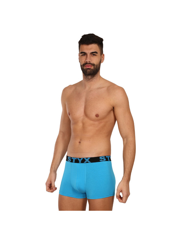 Styx Komplet treh - moške boksarice Styx sports elastic večbarvne