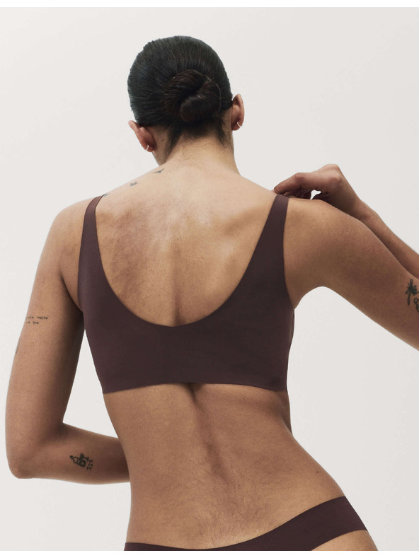 Marks & Spencer Nevidni Body Invisibles™ skrajšan vrh brez kostic (A–E) Marks & Spencer rjava