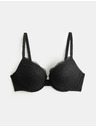 Marks & Spencer Čipkasti push-up dekolte nedrček Jasmine s kosticami, (vel. A–E) Marks & Spencer črna