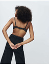 Marks & Spencer Čipkasti push-up dekolte nedrček Jasmine s kosticami, (vel. A–E) Marks & Spencer črna