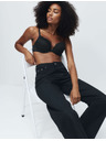 Marks & Spencer Čipkasti push-up dekolte nedrček Jasmine s kosticami, (vel. A–E) Marks & Spencer črna