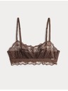 Marks & Spencer Čipkasti braleta Savannah brez kosti Marks & Spencer rjava