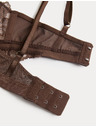Marks & Spencer Čipkasti braleta Savannah brez kosti Marks & Spencer rjava
