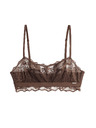 Marks & Spencer Čipkasti braleta Savannah brez kosti Marks & Spencer rjava