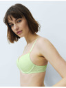 Marks & Spencer Čipkasti push-up prsni nedrček Ida s kostmi (A–E) Marks & Spencer zelen