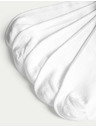 Marks & Spencer 5 parov nizkih nogavic Sumptuously Soft™ Marks & Spencer bela