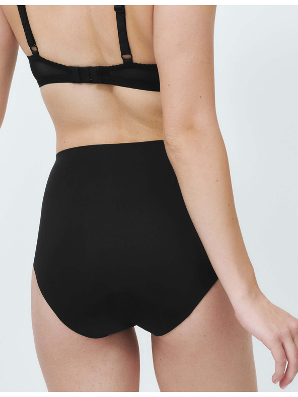 Marks & Spencer Visoko absorpcijske menstrualne hlačice do pasu brez vidnega lema, 3 kosi Marks & Spencer črna