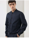 Marks & Spencer Bomber iz mešanice bombaža Marks & Spencer modra