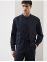 Marks & Spencer Bomber iz mešanice bombaža Marks & Spencer modra