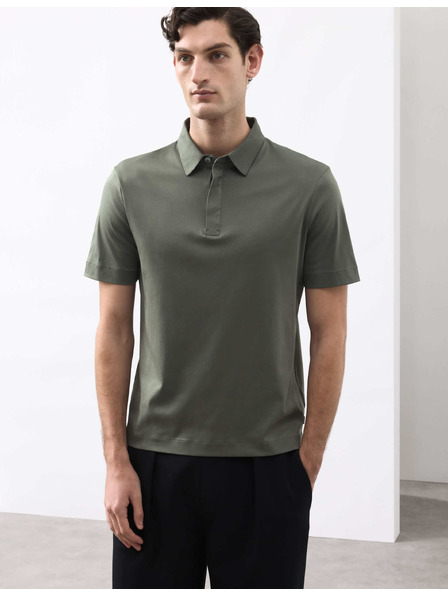 Marks & Spencer Polokošulja iz čistega bombaža Supima® Marks & Spencer zelena