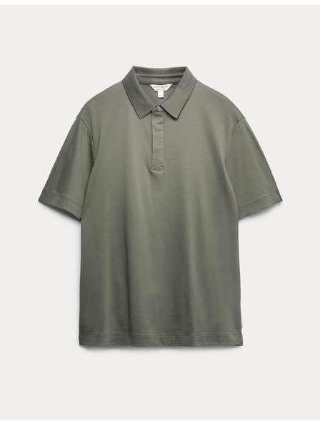 Marks & Spencer Polokošulja iz čistega bombaža Supima® Marks & Spencer zelena