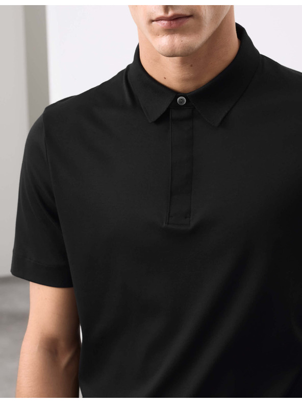 Marks & Spencer Polokošulja iz čistega bombaža Supima® Marks & Spencer črna