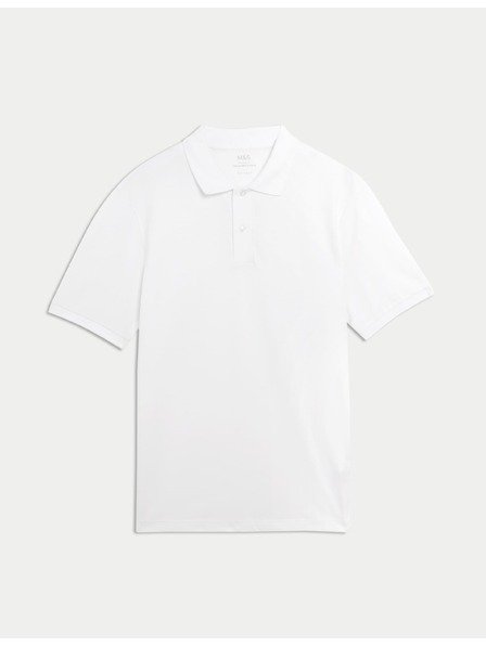 Marks & Spencer Polo majica The Ultimate Pique Marks & Spencer bela