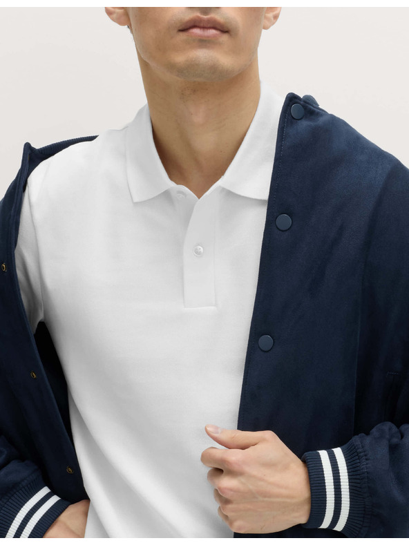 Marks & Spencer Polo majica The Ultimate Pique Marks & Spencer bela