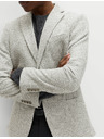 Marks & Spencer Raztegljiv blazer prililegajocega kroja s teksturo Marks & Spencer siva