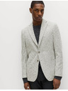 Marks & Spencer Raztegljiv blazer prililegajocega kroja s teksturo Marks & Spencer siva