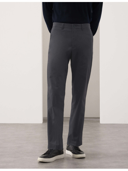 Marks & Spencer Super lahke chino hlače, normalen rez Marks & Spencer siva