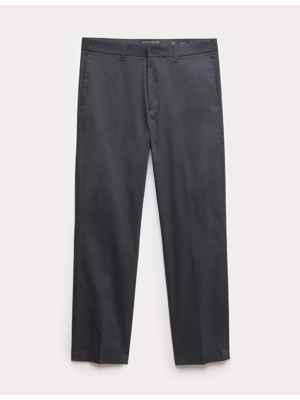 Marks & Spencer Super lahke chino hlače, normalen rez Marks & Spencer siva
