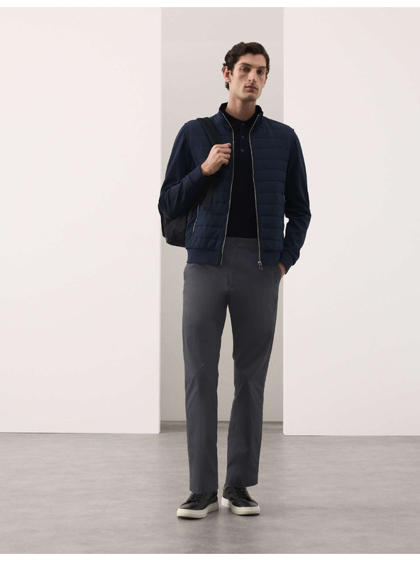 Marks & Spencer Super lahke chino hlače, normalen rez Marks & Spencer siva