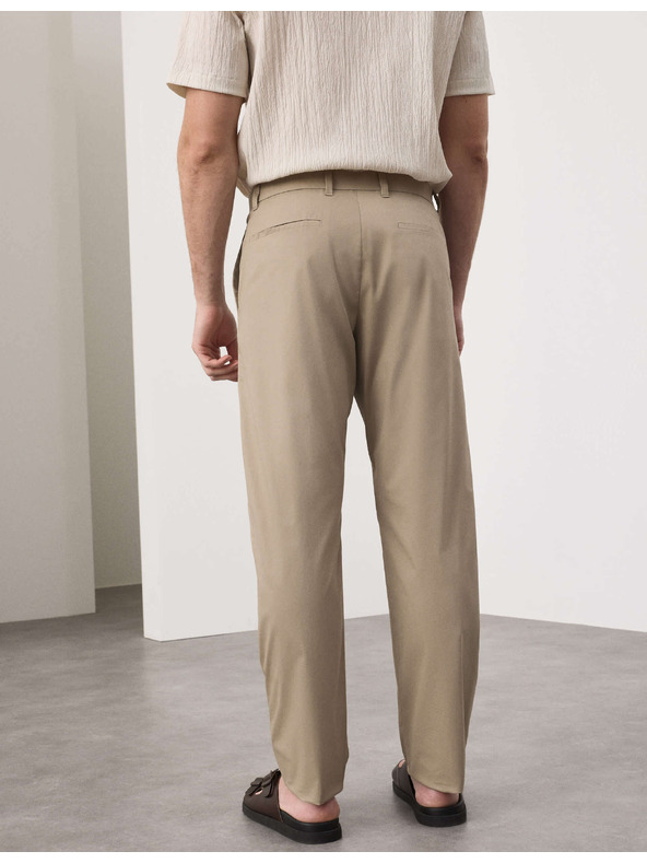 Marks & Spencer Super lahke chino hlače, normalen kroj Marks & Spencer bež