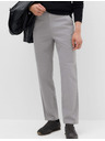 Marks & Spencer Raztegljive hlače chino regular fit Marks & Spencer sive barve