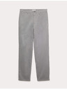 Marks & Spencer Raztegljive hlače chino regular fit Marks & Spencer sive barve