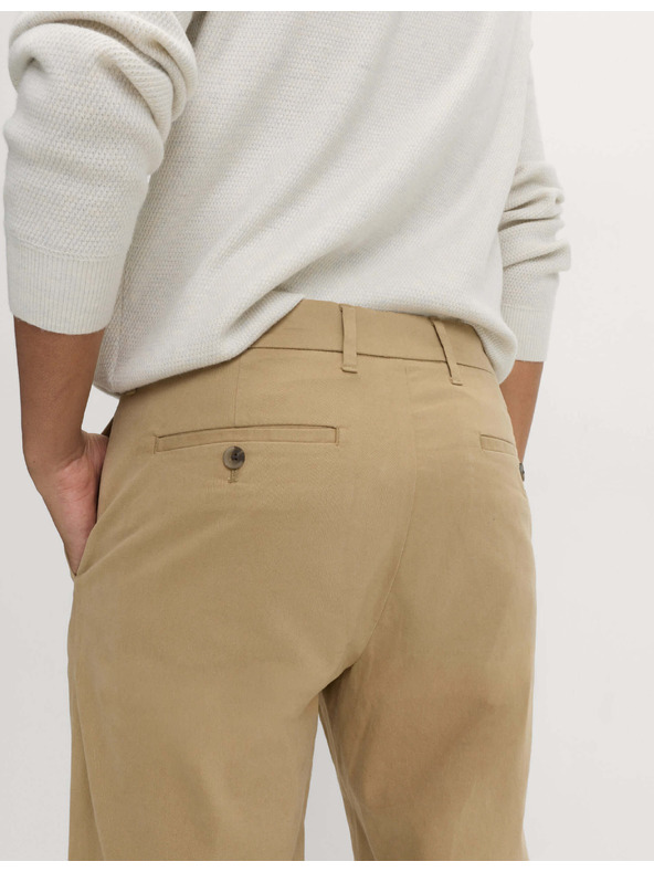 Marks & Spencer Raztegljive hlače chino tankega kroja Marks & Spencer bež