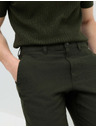 Marks & Spencer Chino hlače iz lanene zmesi, normalen kroj Marks & Spencer zelena