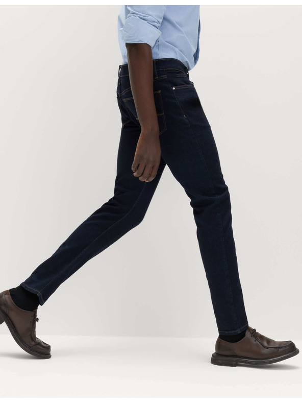Marks & Spencer Raztegljive hlače chinos Marks & Spencer mornarsko modre barve