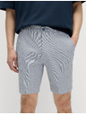 Marks & Spencer Chino kratke hlače z delno raztegljivim pasom Marks & Spencer modra