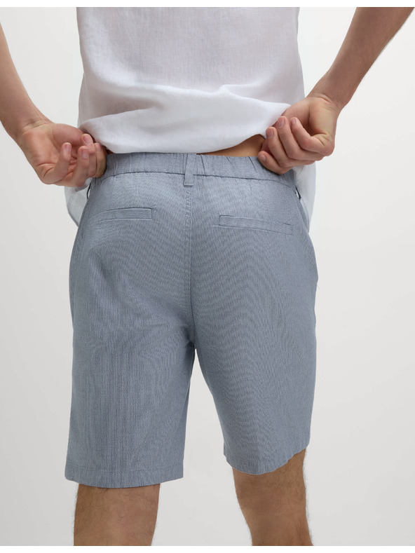 Marks & Spencer Chino kratke hlače z delno raztegljivim pasom Marks & Spencer modra