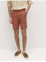 Marks & Spencer Chino kratke hlače, iz lanene zmesi Marks & Spencer rjava