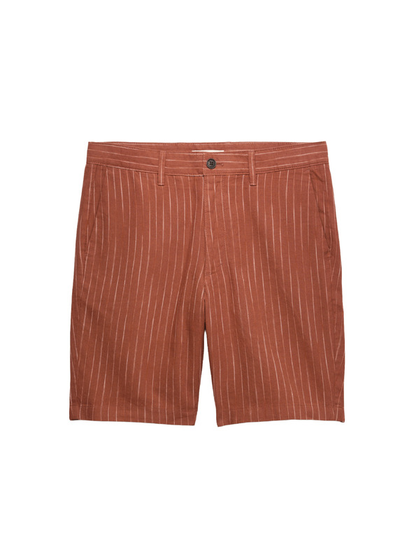 Marks & Spencer Chino kratke hlače, iz lanene zmesi Marks & Spencer rjava