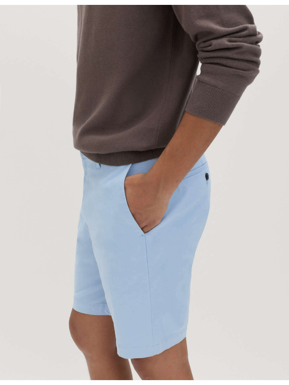 Marks & Spencer Raztegljive chino kratke hlače, normalen kroj Marks & Spencer modra