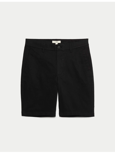 Marks & Spencer Raztegljive chino kratke hlače, normalen kroj Marks & Spencer črna