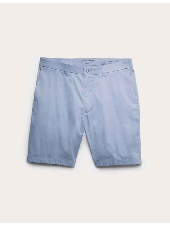 Marks & Spencer Lahke chino kratke hlače navadnega kroja Marks & Spencer modra