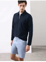 Marks & Spencer Lahke chino kratke hlače navadnega kroja Marks & Spencer modra