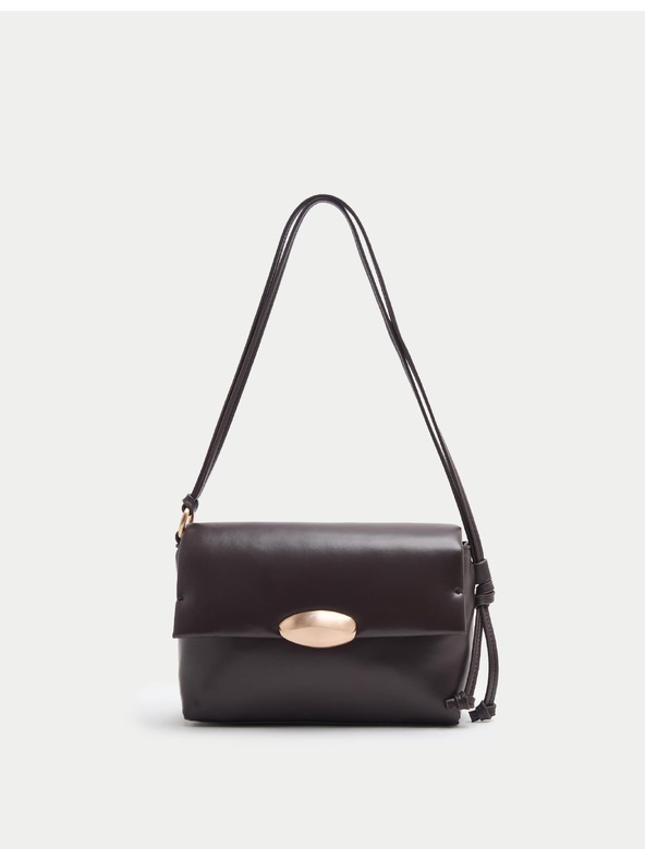 Marks & Spencer Mini torba preko ramena s kovinskimi detajli Marks & Spencer rjava