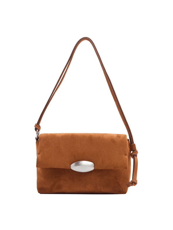 Marks & Spencer Mini torba preko ramena s kovinskimi detajli Marks & Spencer rjava